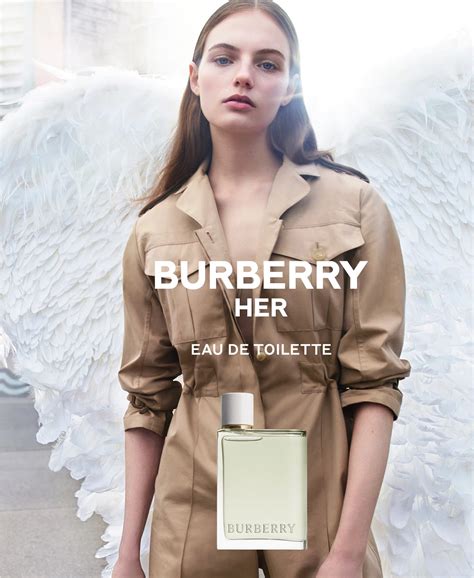 her eau de toilette
